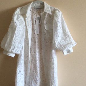 GANNI white color, 38 size, made in India.